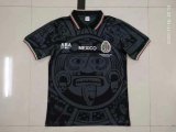 Mens Mexico Away Retro Black Jersey 1998