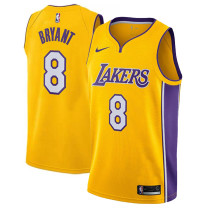Mens Los Angeles Lakers Nike Gold Swingman Jersey - Icon Edition