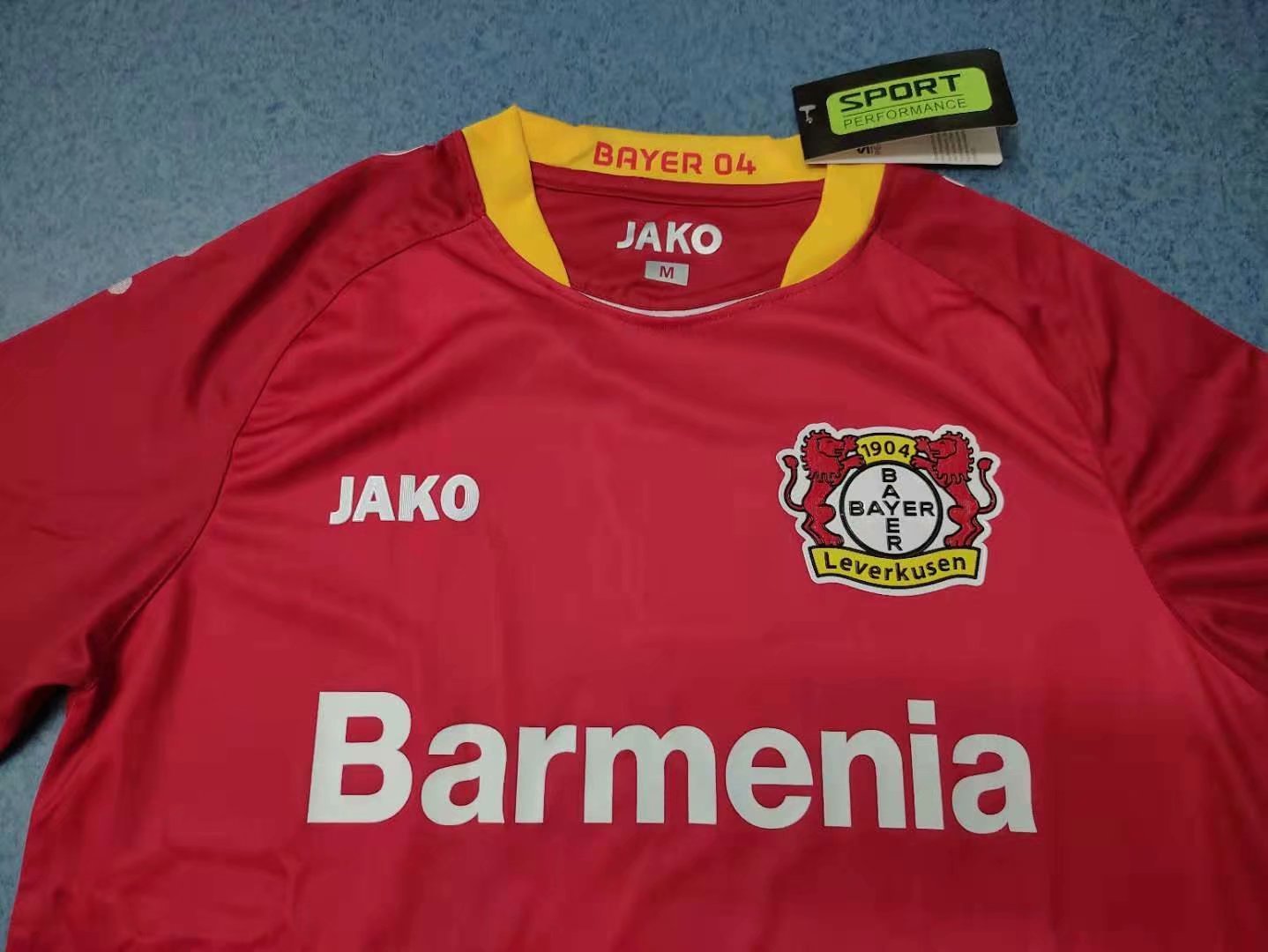 US$ 15.80 - Bayer 04 Leverkusen Home Jersey Mens 2020/21 ...