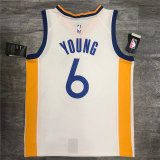 Mens Golden State Warriors Nike White Swingman Jersey - Association Edition