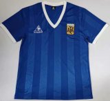 Argentina Away Retro Jersey Mens 1986