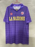 ACF Fiorentina Retro Home Jersey Mens 1989/90