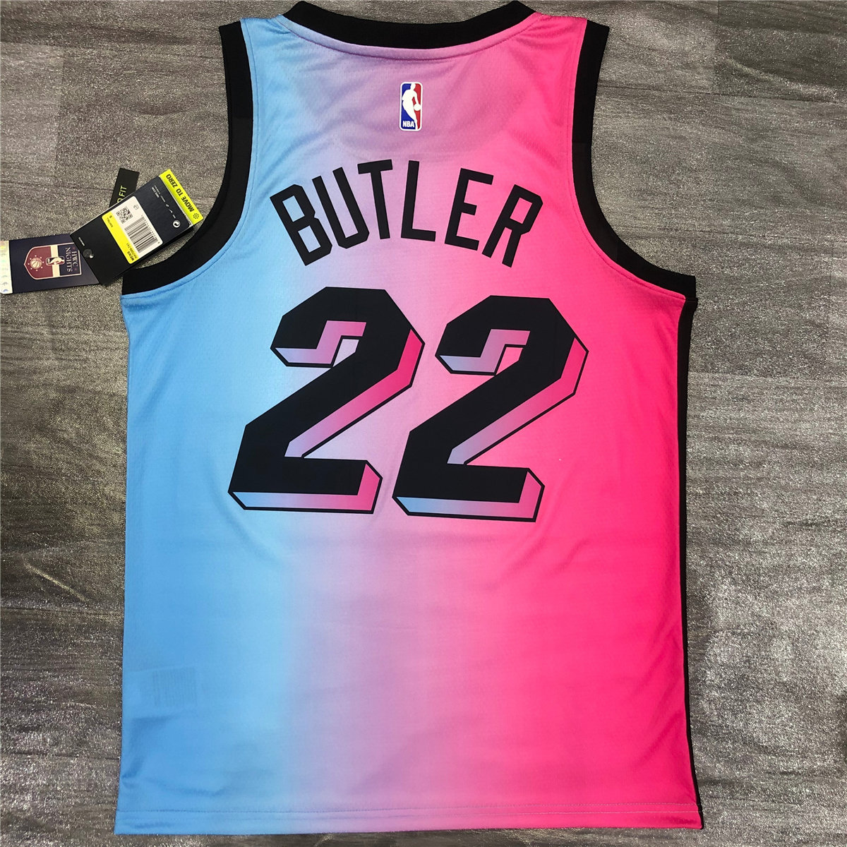 miami pink and blue jersey