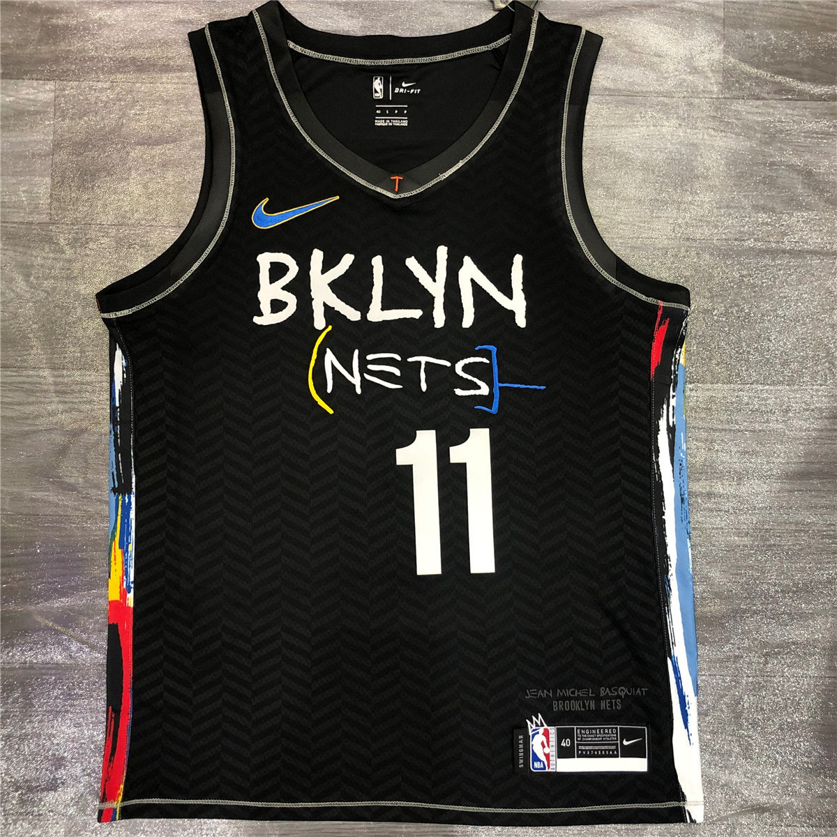 US$ 21.80 - Mens Brooklyn Nets Nike Black 2020/21 Swingman Jersey ...