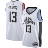 Mens Los Angeles Clippers Nike White Swingman Jersey - City Edition