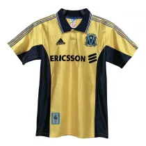 Mens Olympique Marseille Retro Away Jersey 1998/1999
