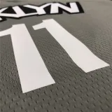 Mens Brooklyn Nets Jordan Brand Gray 2020/21 Swingman Jersey - Statement Edition