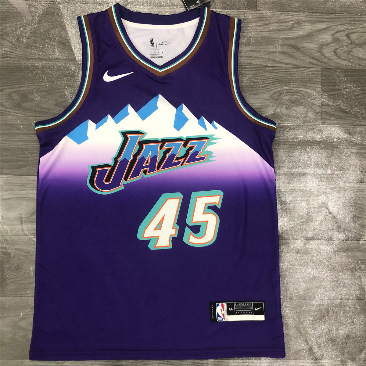 US 21.80 Mens Utah Jazz Nike 2020/21 Purple Swingman Jersey