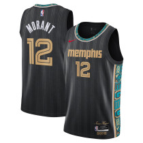 Mens Memphis Grizzlies Nike Grey Swingman Jersey - City Edition
