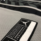 Mens Brooklyn Nets Jordan Brand Gray 2020/21 Swingman Jersey - Statement Edition