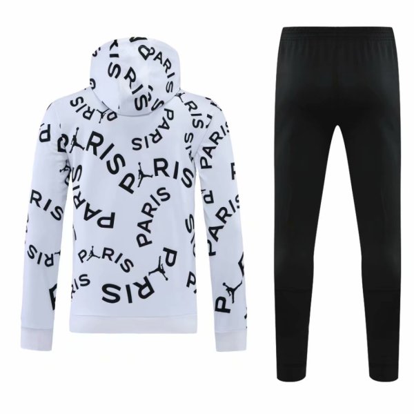 psg hoodie white