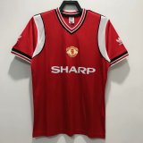 Manchester United Retro Home Jersey Mens 1985