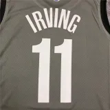 Mens Brooklyn Nets Jordan Brand Gray 2020/21 Swingman Jersey - Statement Edition