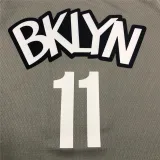 Mens Brooklyn Nets Jordan Brand Gray 2020/21 Swingman Jersey - Statement Edition