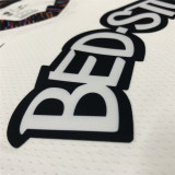 Mens Brooklyn Nets Nike White Swingman Jersey - City Edition