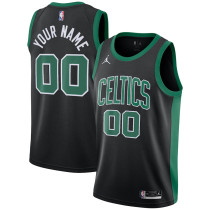 Mens Boston Celtics Jordan Black 2020/21 Swingman Jersey - Statement Edition