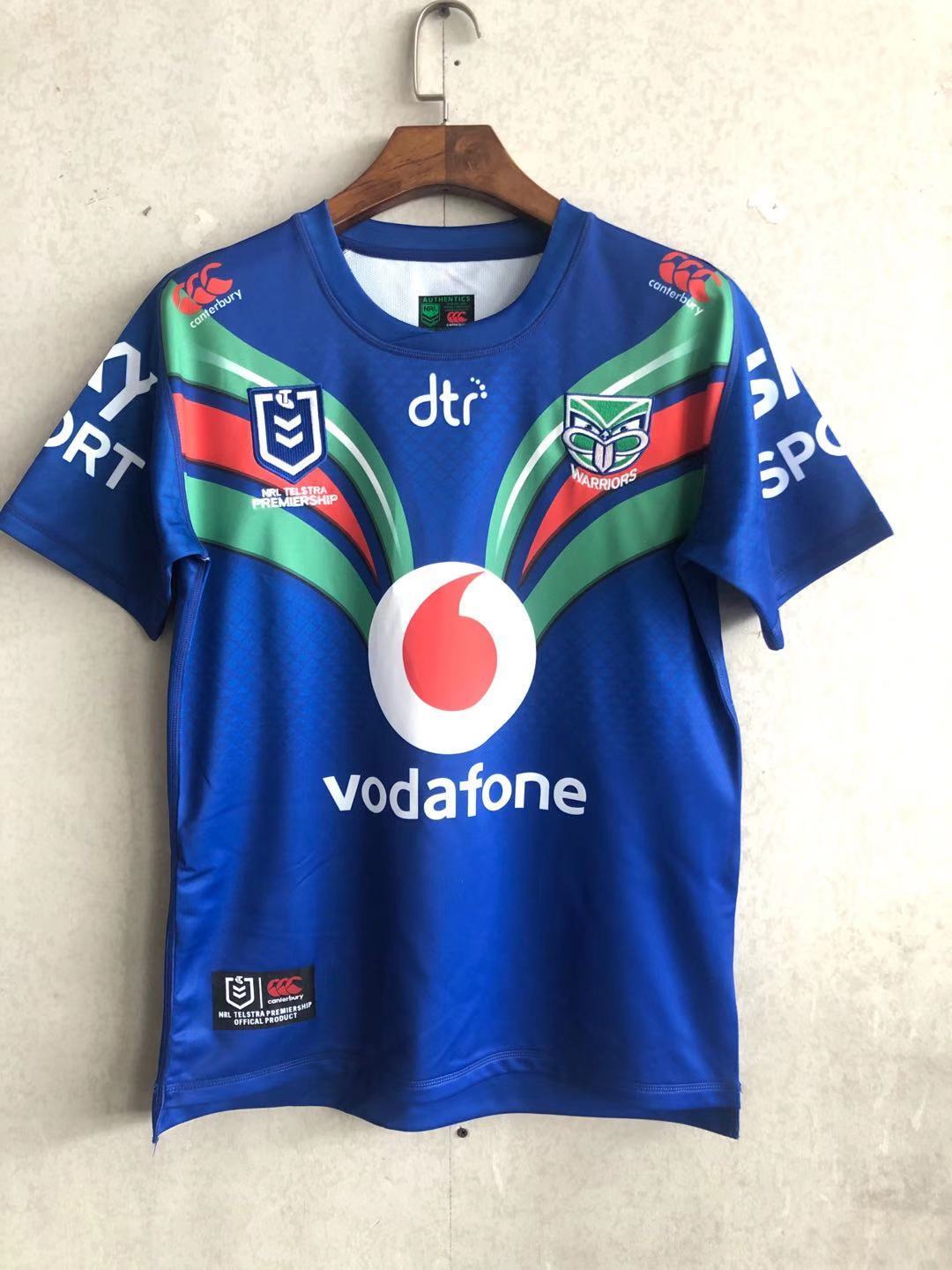 US 20.80 Mens New Zealand Warriors Rugby Home Jersey 2021 www