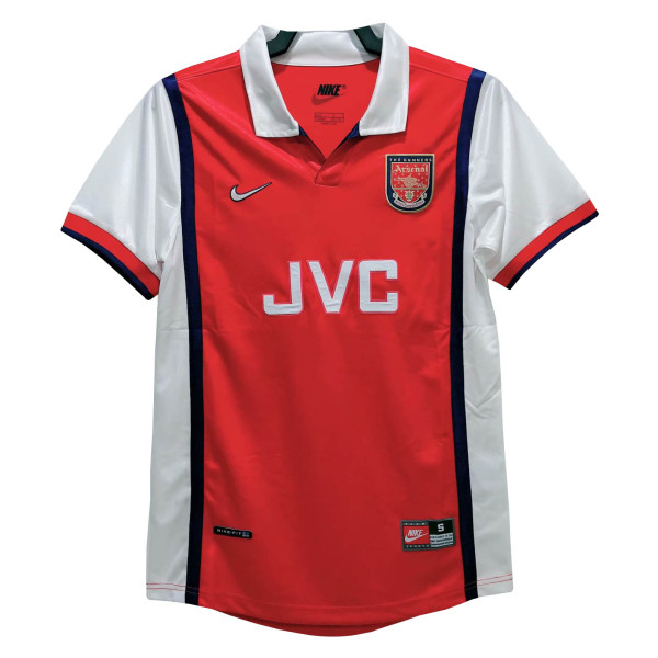 Mens Arsenal Retro Home Jersey 1998/99