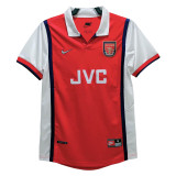 Mens Arsenal Retro Home Jersey 1998/99