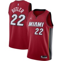 Mens Miami Heat Jordan Red Swingman Jersey - Statement Edition