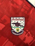 Mens Arsenal Retro Home Jersey 1990-1992