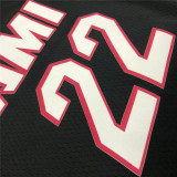 Mens Miami Heat Nike Black 2020/21 Swingman Jersey - Icon Edition