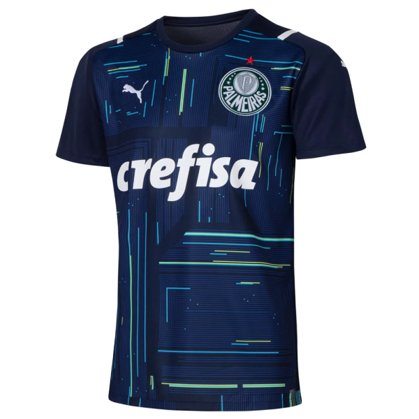Mens Palmeiras Goalkeeper Jersey Navy 2021/22