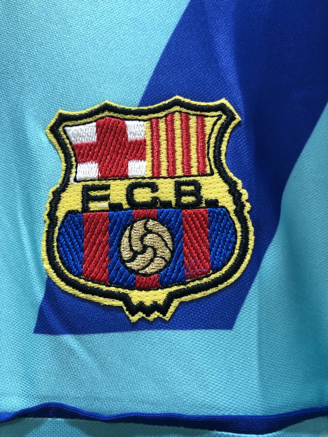 US$ 18.80 - Mens Barcelona Retro Away Jersey 1992-95 - www