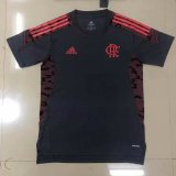 Mens Flamengo Short Training Jersey Grey 2021/22