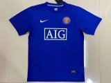 Mens Manchester United Retro Away Jersey 2007/08