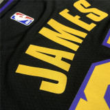 Mens Los Angeles Lakers Nike Black 2020/21 Swingman Jersey - City Creative Edition