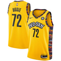 Mens Brooklyn Nets Nike Black 2020/21 Swingman Jersey - Limited Edition