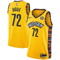 Mens Brooklyn Nets Nike Black 2020/21 Swingman Jersey - Limited Edition
