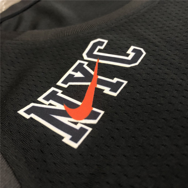 US$ 21.80 - Mens New York Knicks Nike Black 2020/21 Swingman Jersey ...