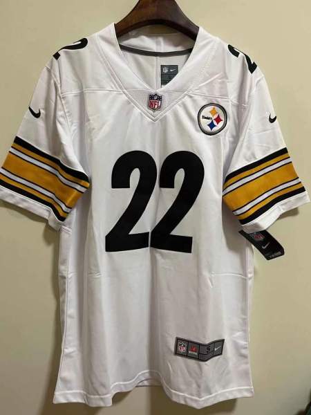 US$ 21.80 - Mens Pittsburgh Steelers Najee Harris Nike White NFL Jersey ...