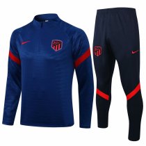 Mens Atletico Madrid Training Suit Blue 2021/22