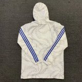 Mens Real Madrid All Weather Windrunner Jacket White 2021/22