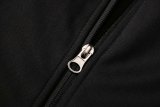 Mens Liverpool Jacket + Pants Training Suit Black - Gold 2021/22