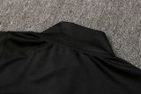 Mens Liverpool Jacket + Pants Training Suit Black - Gold 2021/22