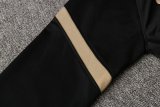 Mens Liverpool Jacket + Pants Training Suit Black - Gold 2021/22