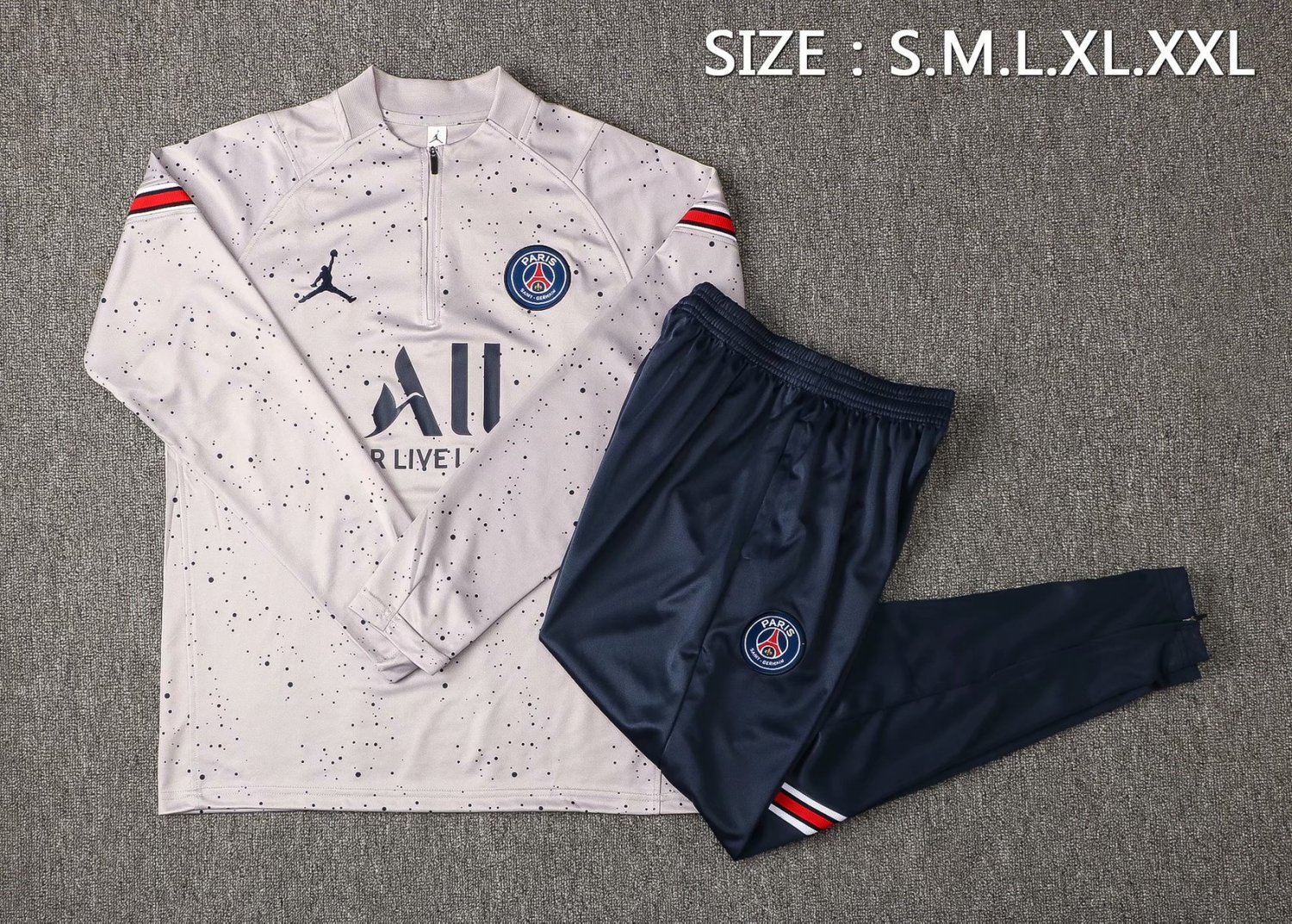 psg grey jersey