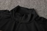 Mens Liverpool Jacket + Pants Training Suit Black - Gold 2021/22