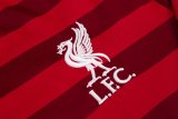 Mens Liverpool Hoodie Sweatshirt + Pants Suit Red Stripe 2021/22