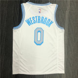 Mens Los Angeles Lakers Nike White 2020/21 Swingman Jersey - City Edition