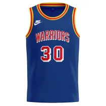 Mens Golden State Warriors Nike Blue Swingman Jersey - 75 Years Anniversary Edition