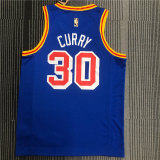Mens Golden State Warriors Nike Blue Swingman Jersey - 75 Years Anniversary Edition