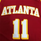Mens Atlanta Hawks Nike Red Swingman Jersey - Icon Edition