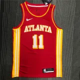 Mens Atlanta Hawks Nike Red Swingman Jersey - Icon Edition