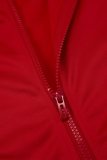 Mens Ajax Hoodie Jacket + Pants Training Suit Red 2021/22