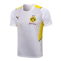 Mens Borussia Dortmund Short Training Jersey White 2021/22